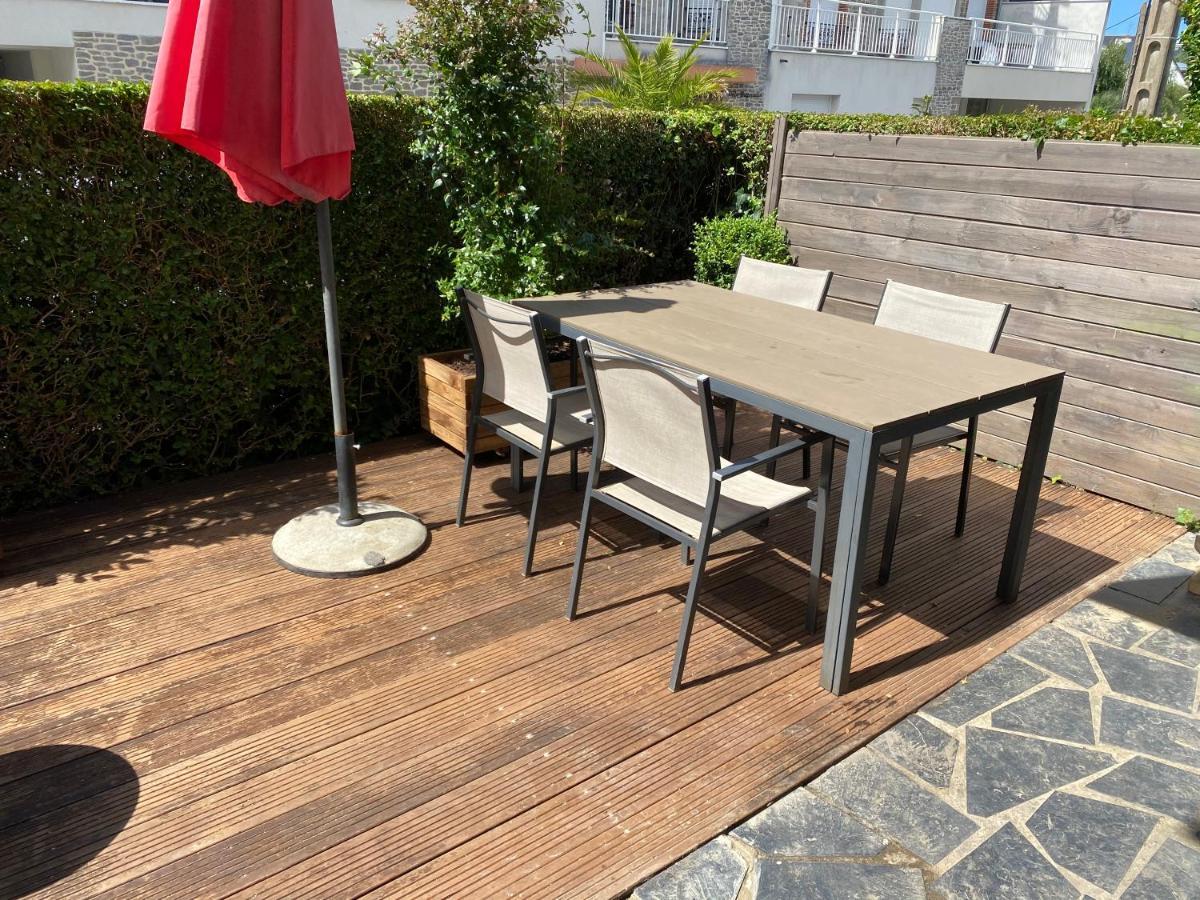 Appartement terrasse privée grande plage à 100 m - Parking gratuit Saint-Cast-le-Guildo Exterior foto