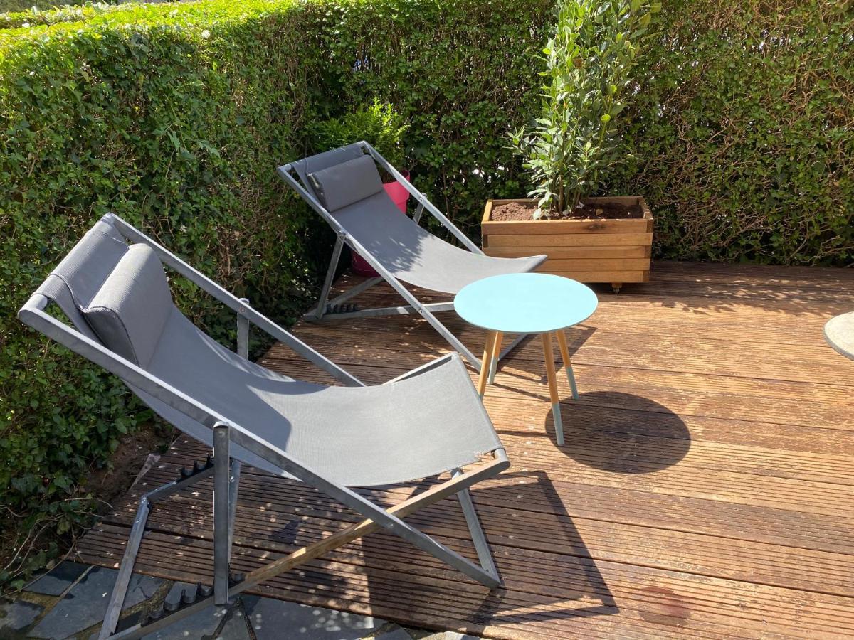 Appartement terrasse privée grande plage à 100 m - Parking gratuit Saint-Cast-le-Guildo Exterior foto